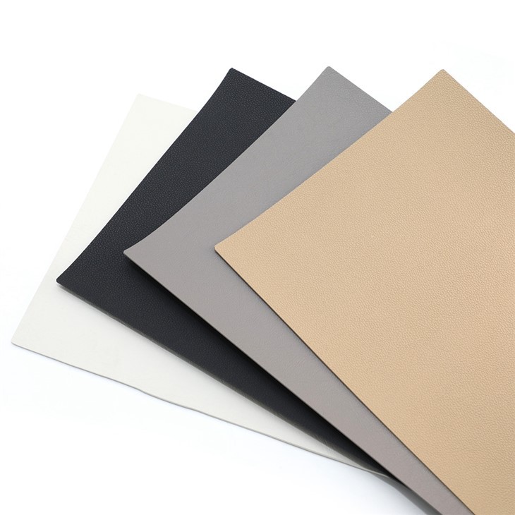 Folha de plástico de couro PVC / ABS