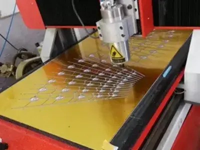 Folha ABS de gravação CNC