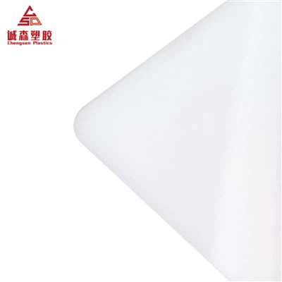Folha de policarbonato fosco opal transparente leite