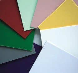 ABS High Glossy Sheet Cores Diversas Para Referência