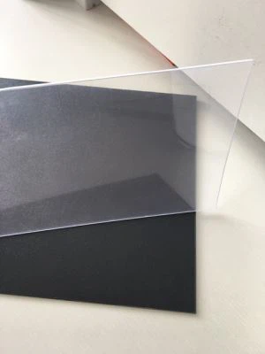 Folha transparente do ABS apropriada para anunciar
