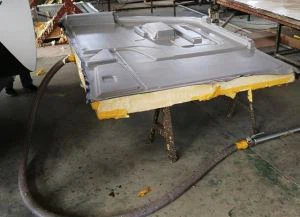 Folha ABS interior automativa e peças termoformes